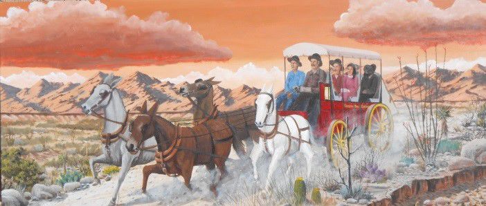Butterfield Overland Mail Stage